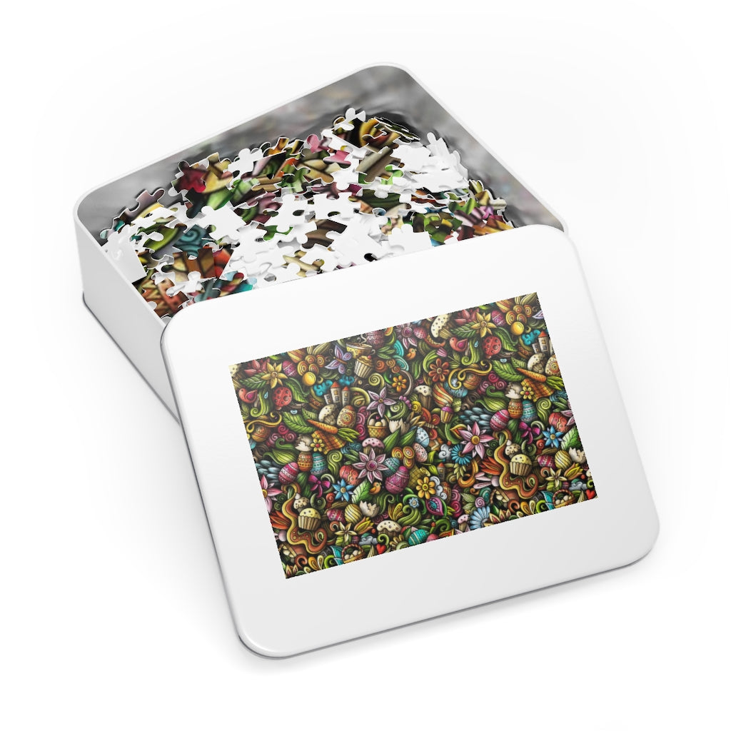Easter Holiday Funky Jigsaw Puzzle