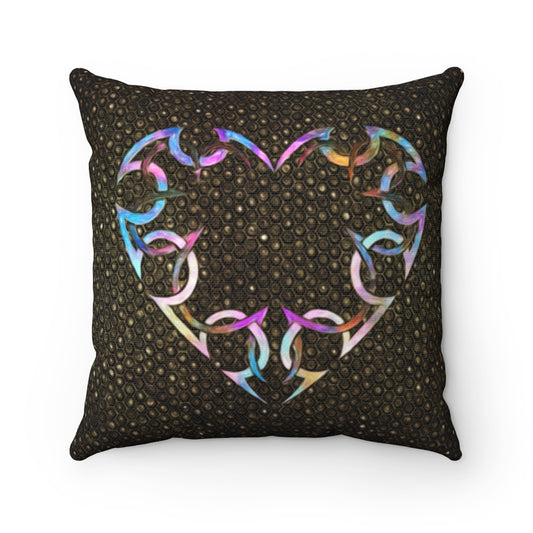 Binding Lines Of The Heart Pillow