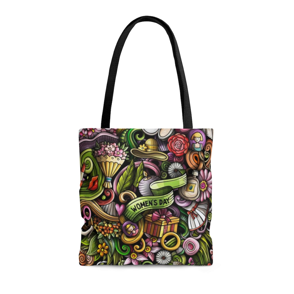 Funky Women's Day Tote Bag