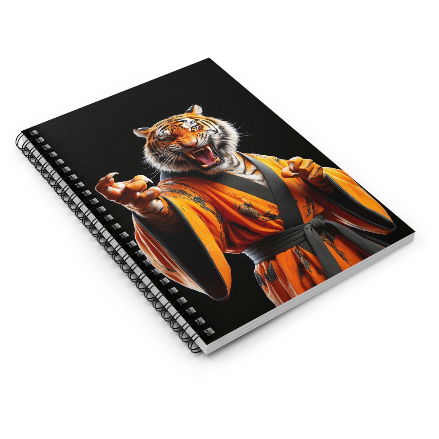 The Majestic Tiger Sensei Spiral Notebook - Ruled Line