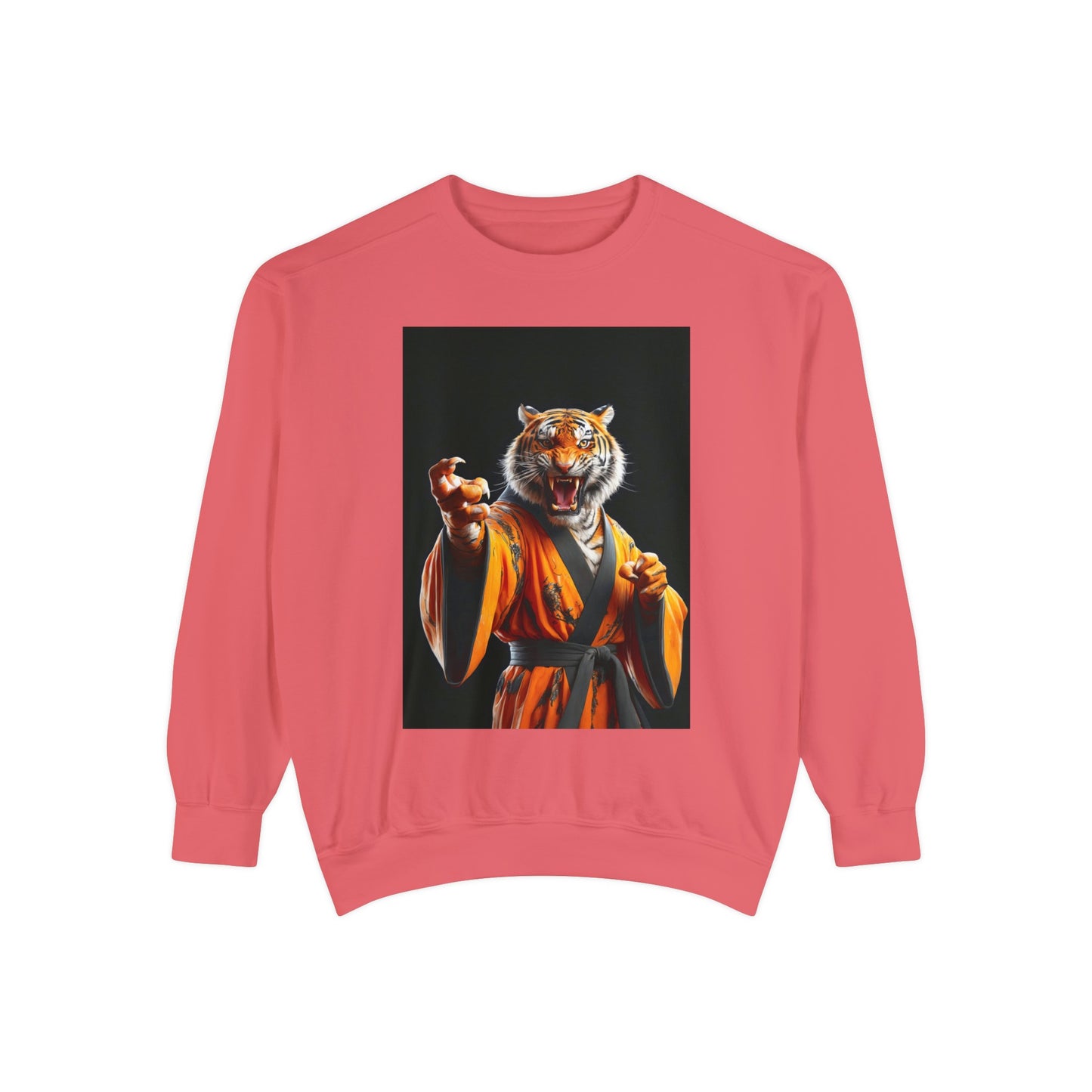 The Tiger Sensei Unisex Garment-Dyed Sweatshirt