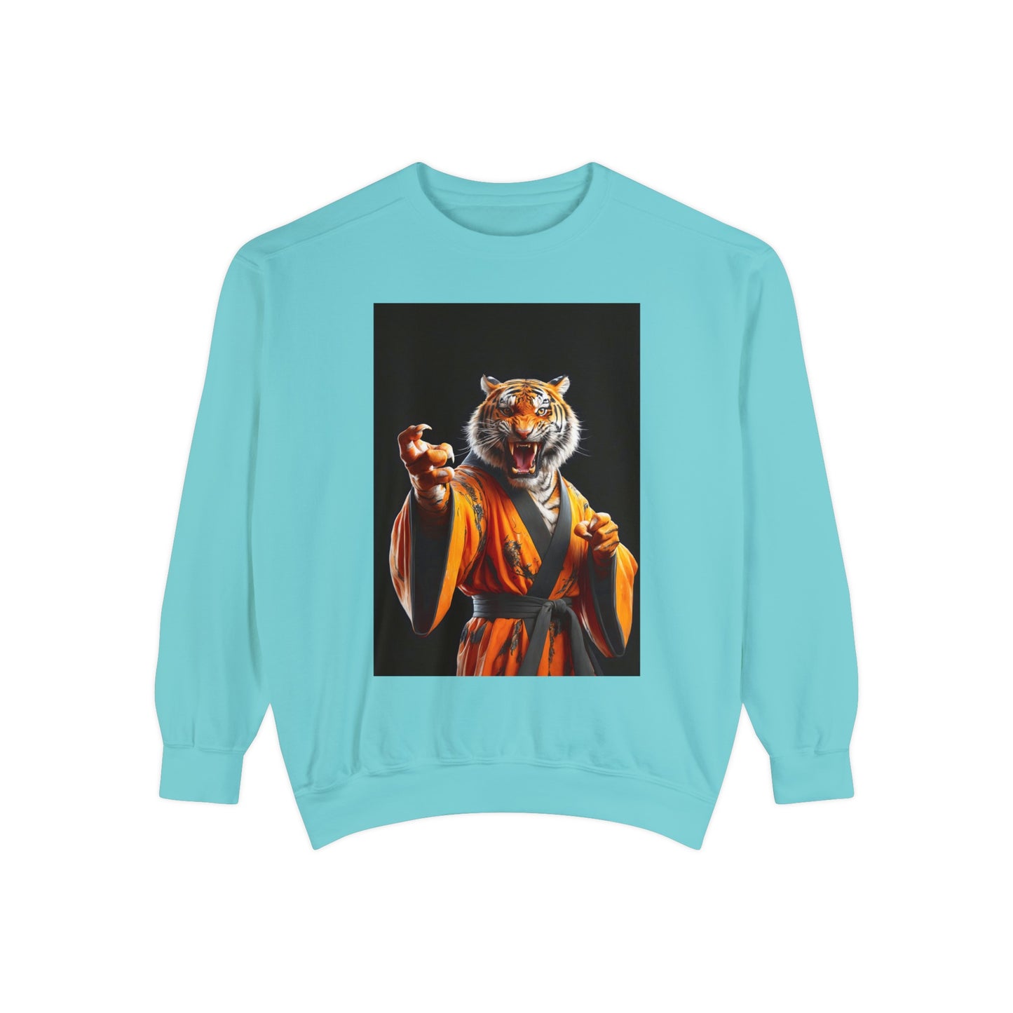 The Tiger Sensei Unisex Garment-Dyed Sweatshirt