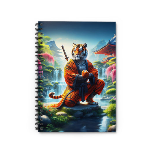 The Tiger Sensei's Realm Spiral Notebook - Ruled Line