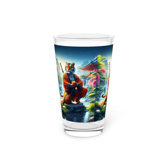 Tiger Sensei's Realm  Pint Glass, 16oz