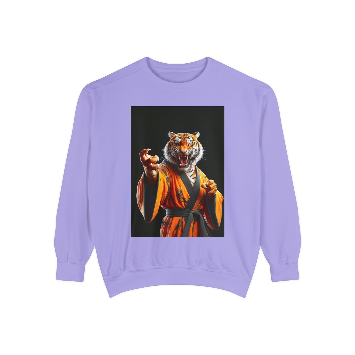 The Tiger Sensei Unisex Garment-Dyed Sweatshirt