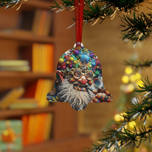 Chromatic Whimsy Troll Metal Ornaments