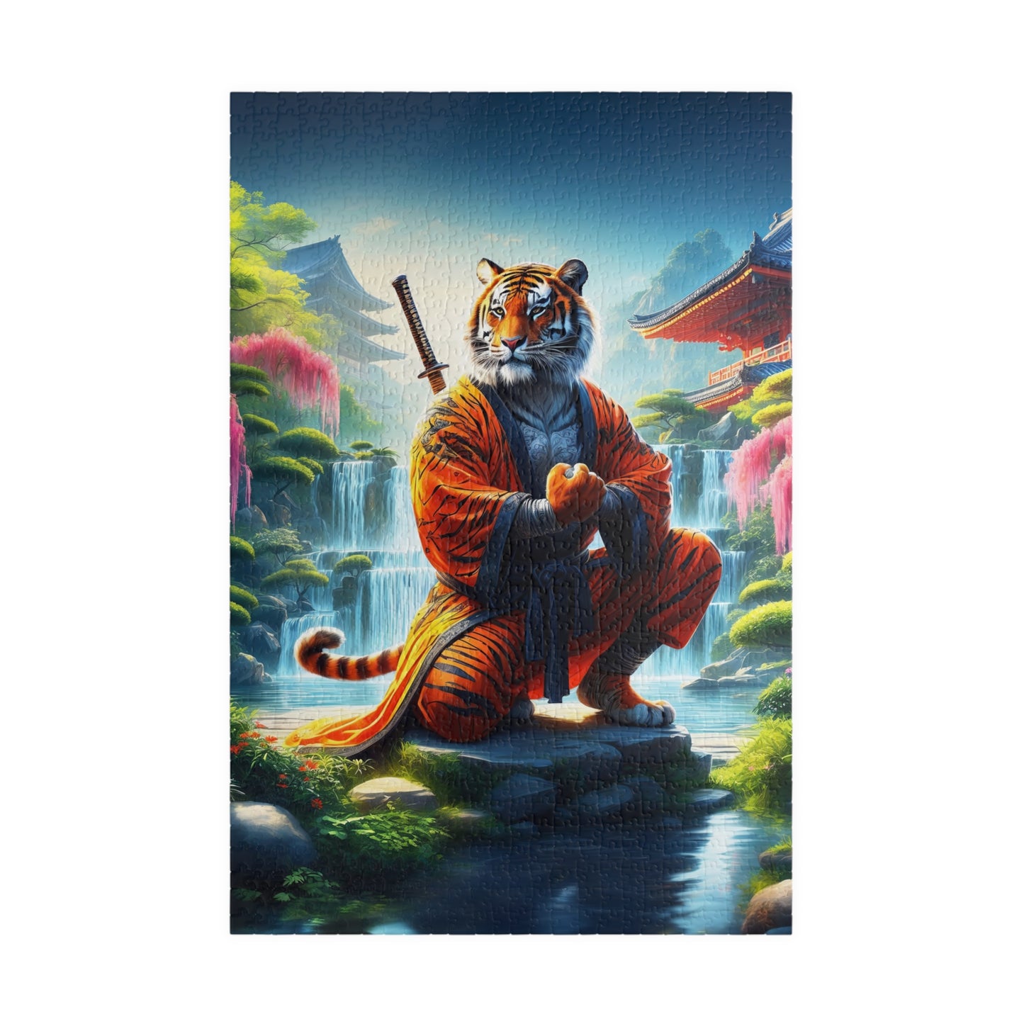 The Tiger Sensei's Realm Puzzle (110, 252, 520, 1014-piece)