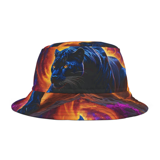 Wild Mirage: Panther's Palette Bucket Hat (AOP)