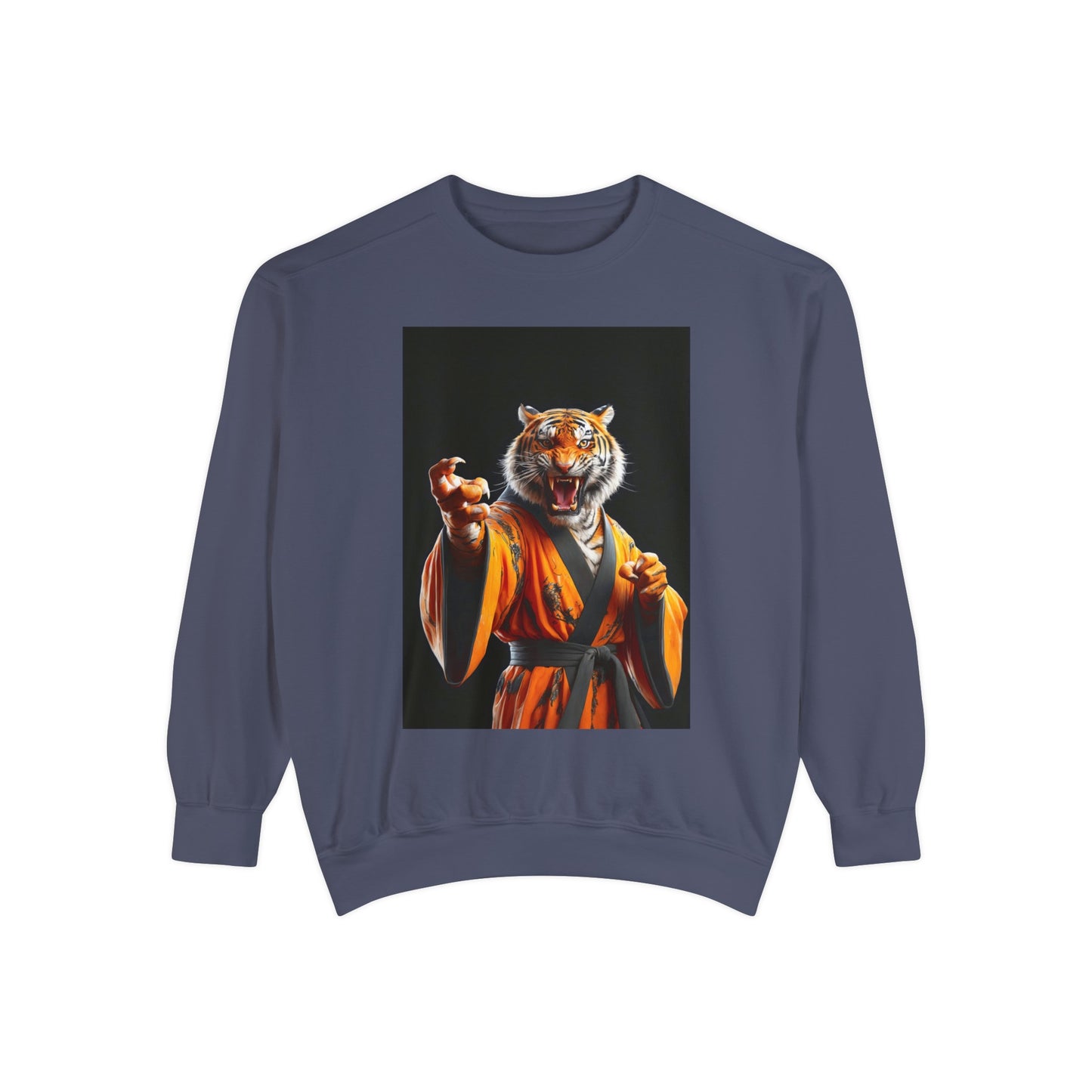 The Tiger Sensei Unisex Garment-Dyed Sweatshirt