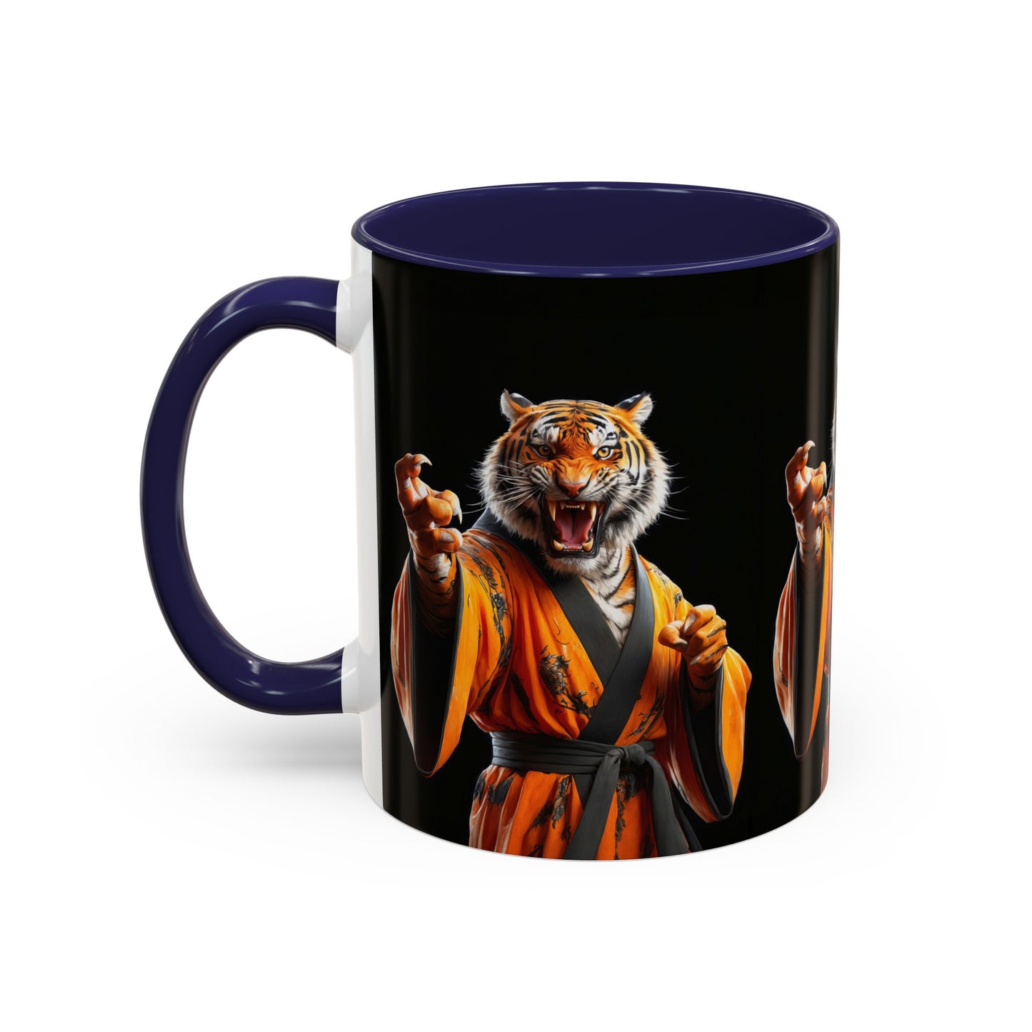 The Tiger Sensei Accent Coffee Mug, 11oz