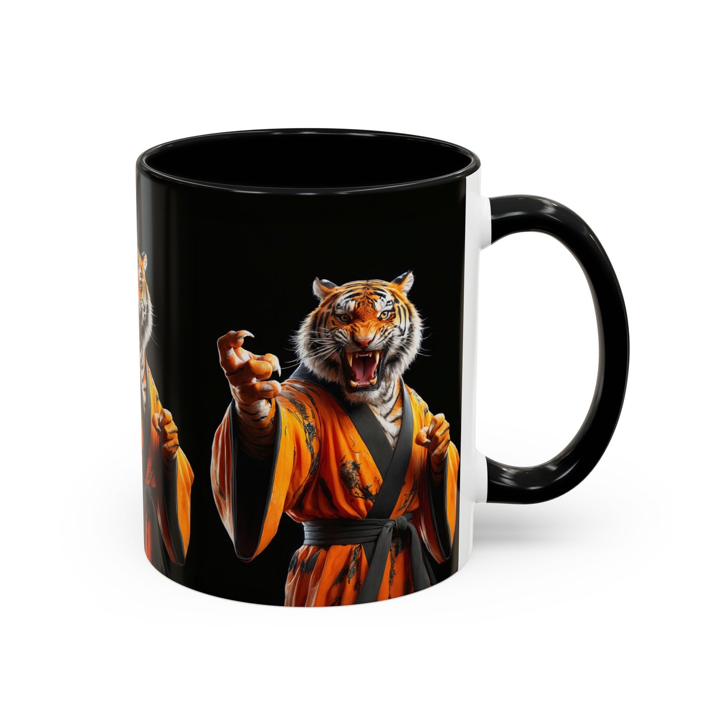 The Tiger Sensei Accent Coffee Mug, 11oz