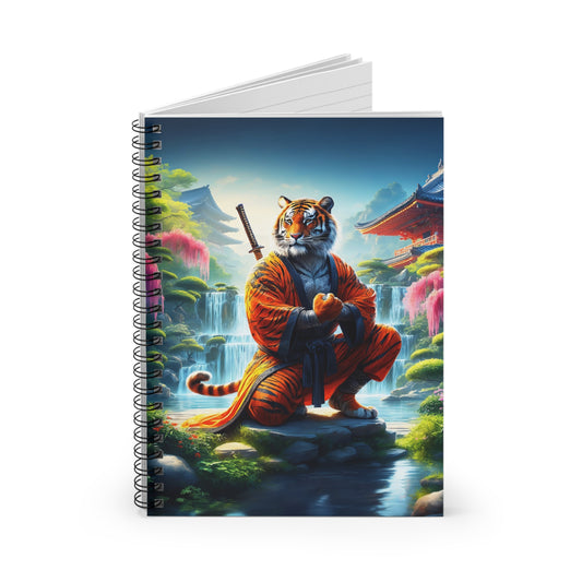 The Tiger Sensei's Realm Spiral Notebook - Ruled Line