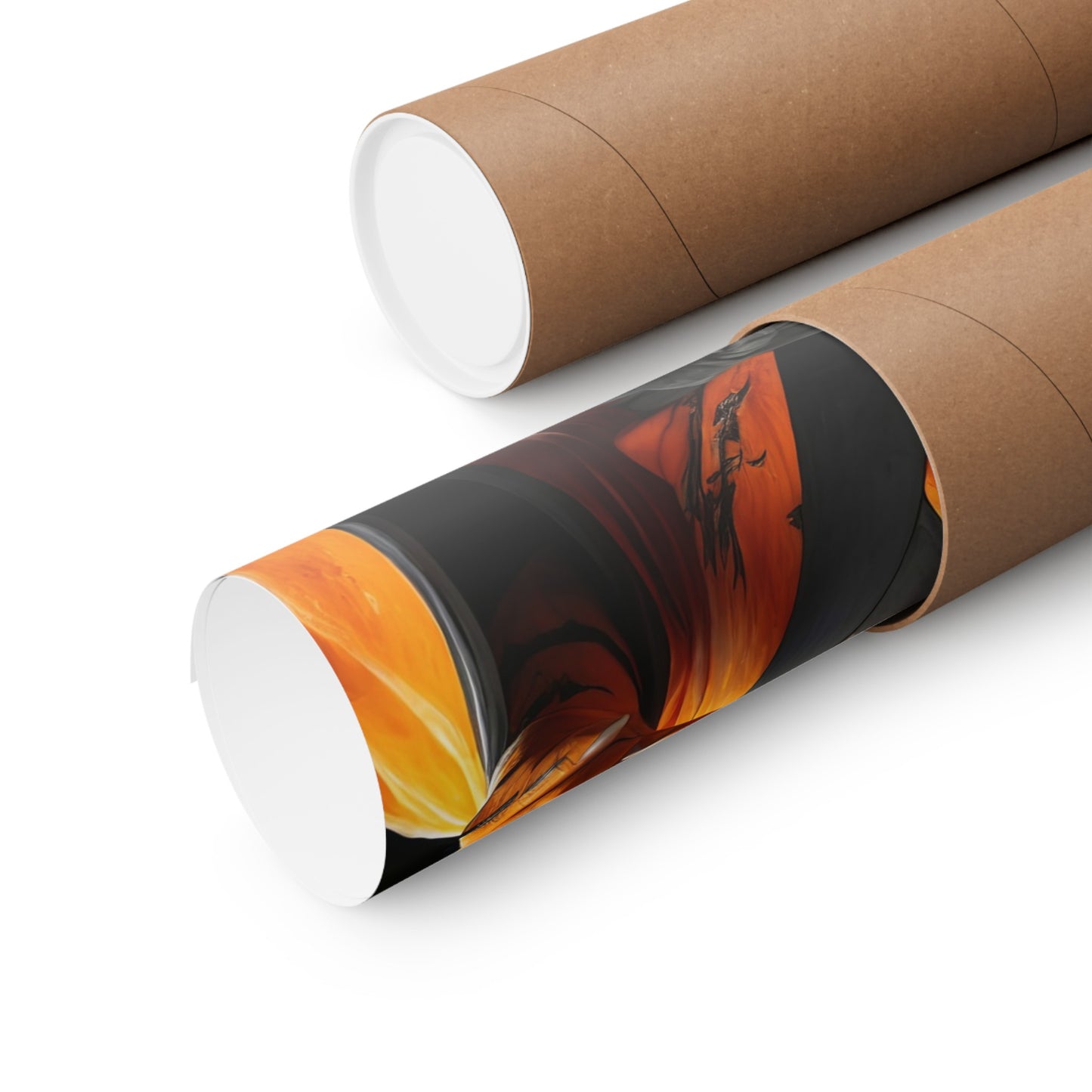 The Tiger Sensei Matte Vertical Posters