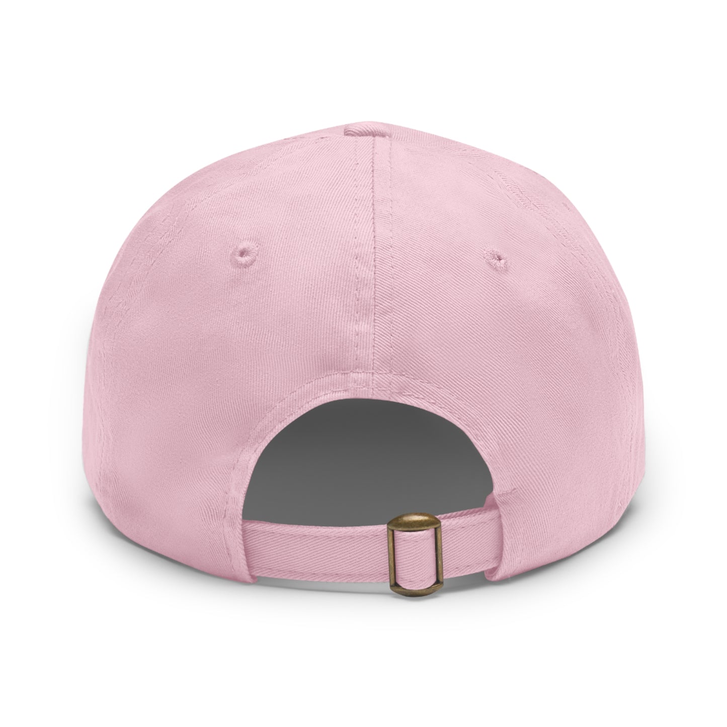 Chromatic Whimsy Troll Dad Hat with Leather Patch (Rectangle)