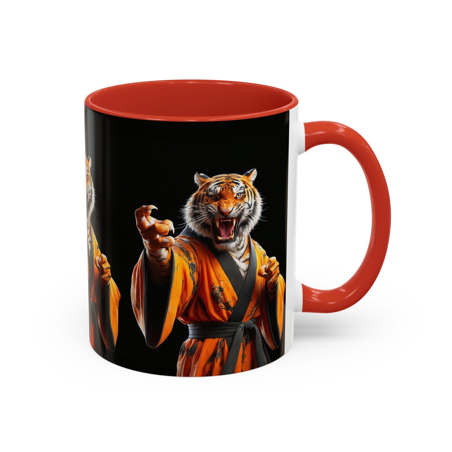 The Tiger Sensei Accent Coffee Mug, 11oz