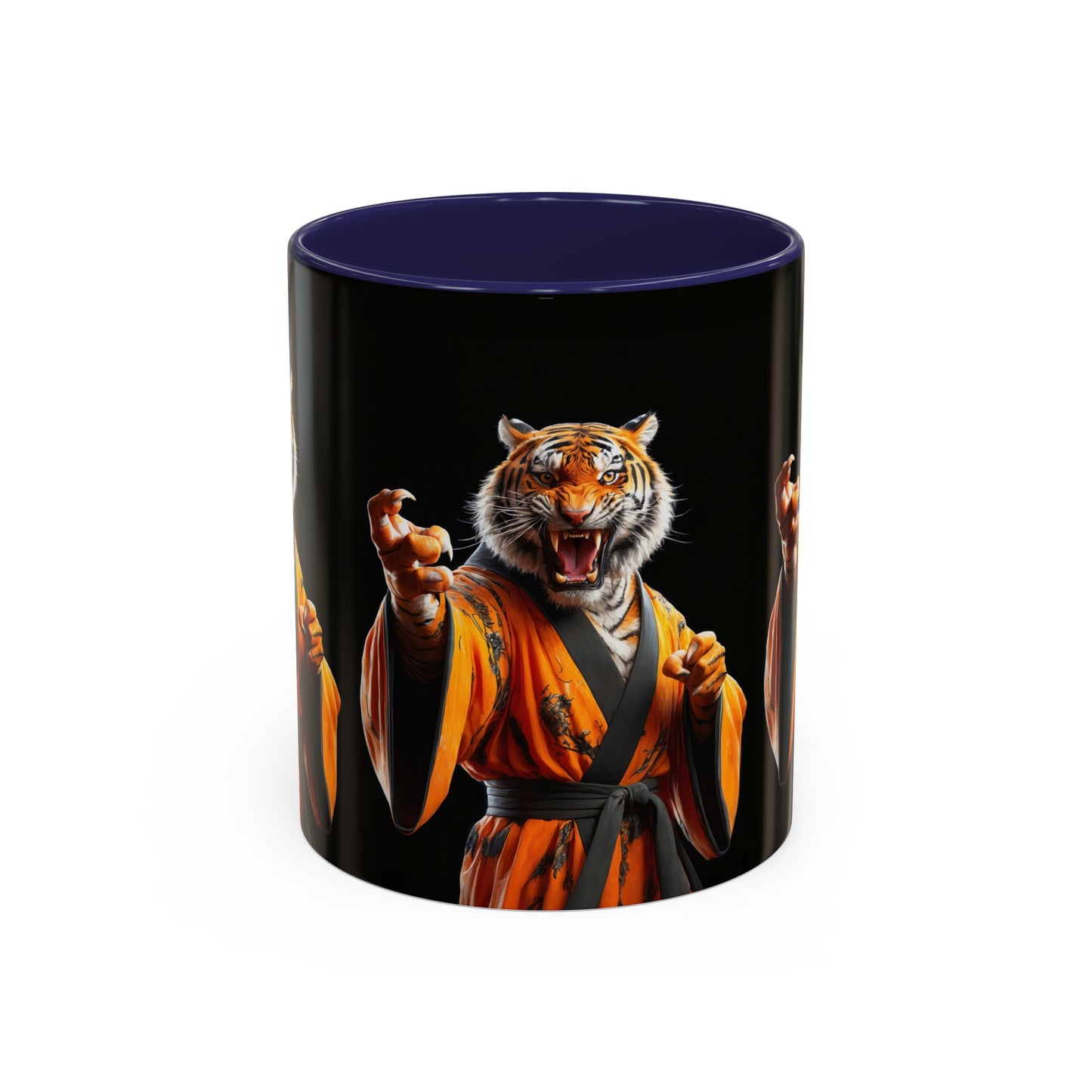 The Tiger Sensei Accent Coffee Mug, 11oz