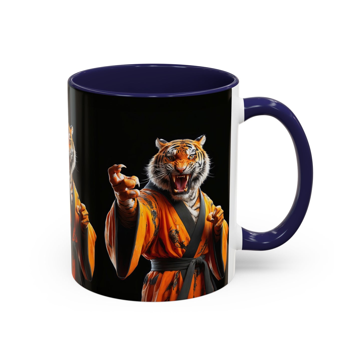 The Tiger Sensei Accent Coffee Mug, 11oz