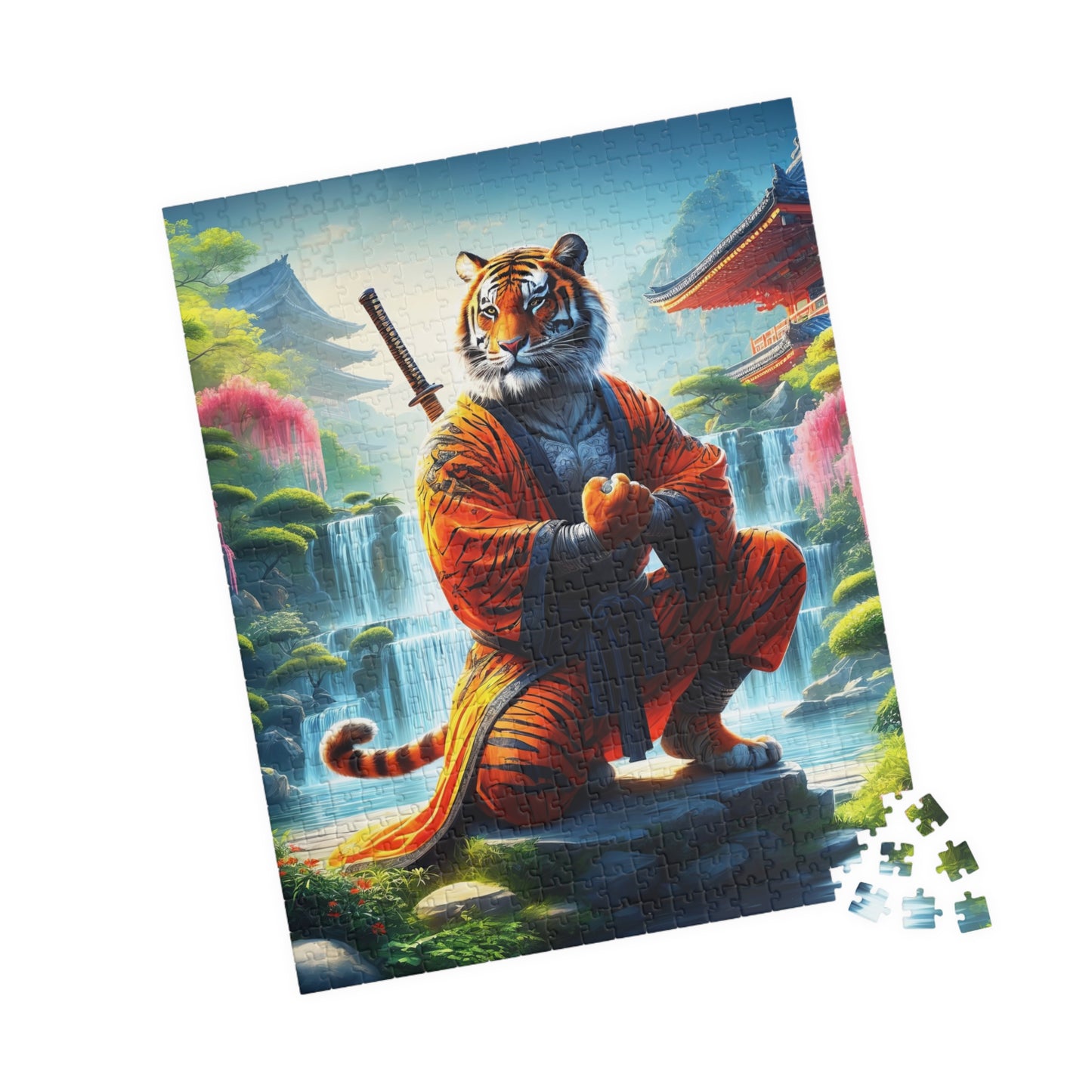 The Tiger Sensei's Realm Puzzle (110, 252, 520, 1014-piece)