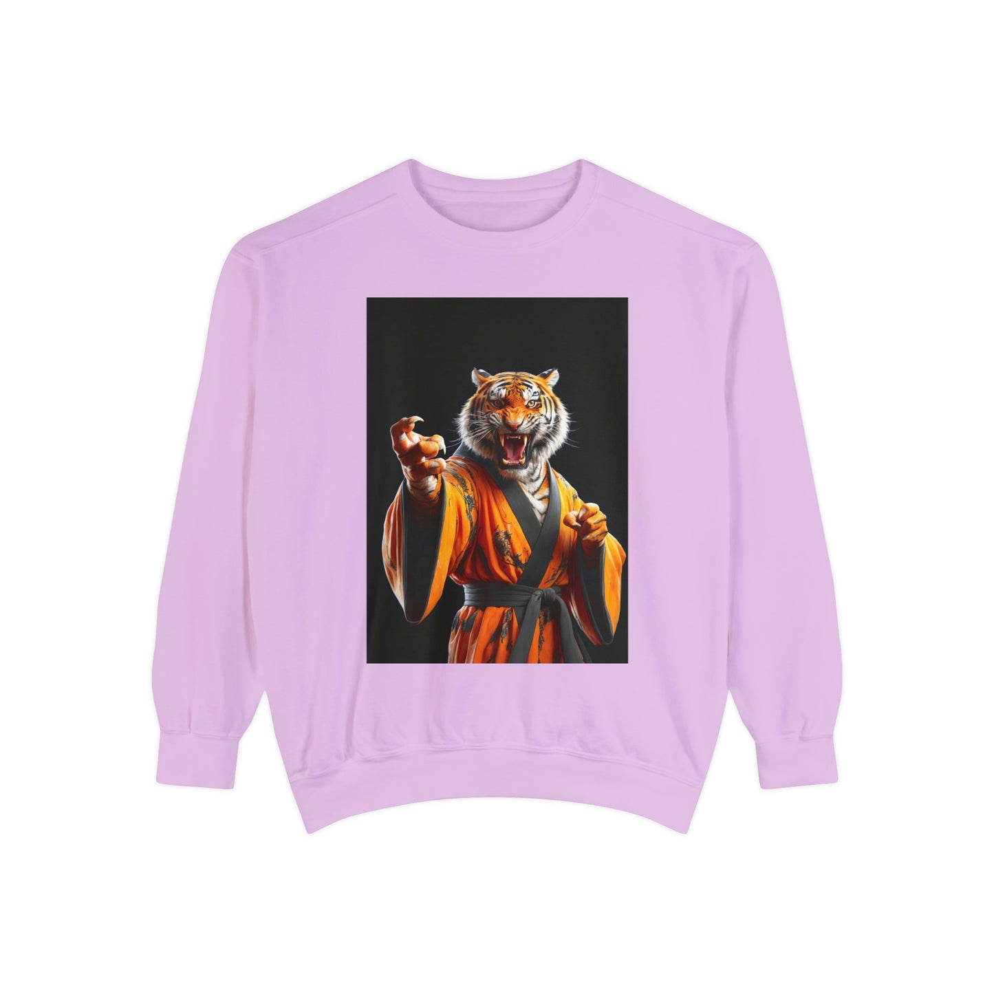 The Tiger Sensei Unisex Garment-Dyed Sweatshirt