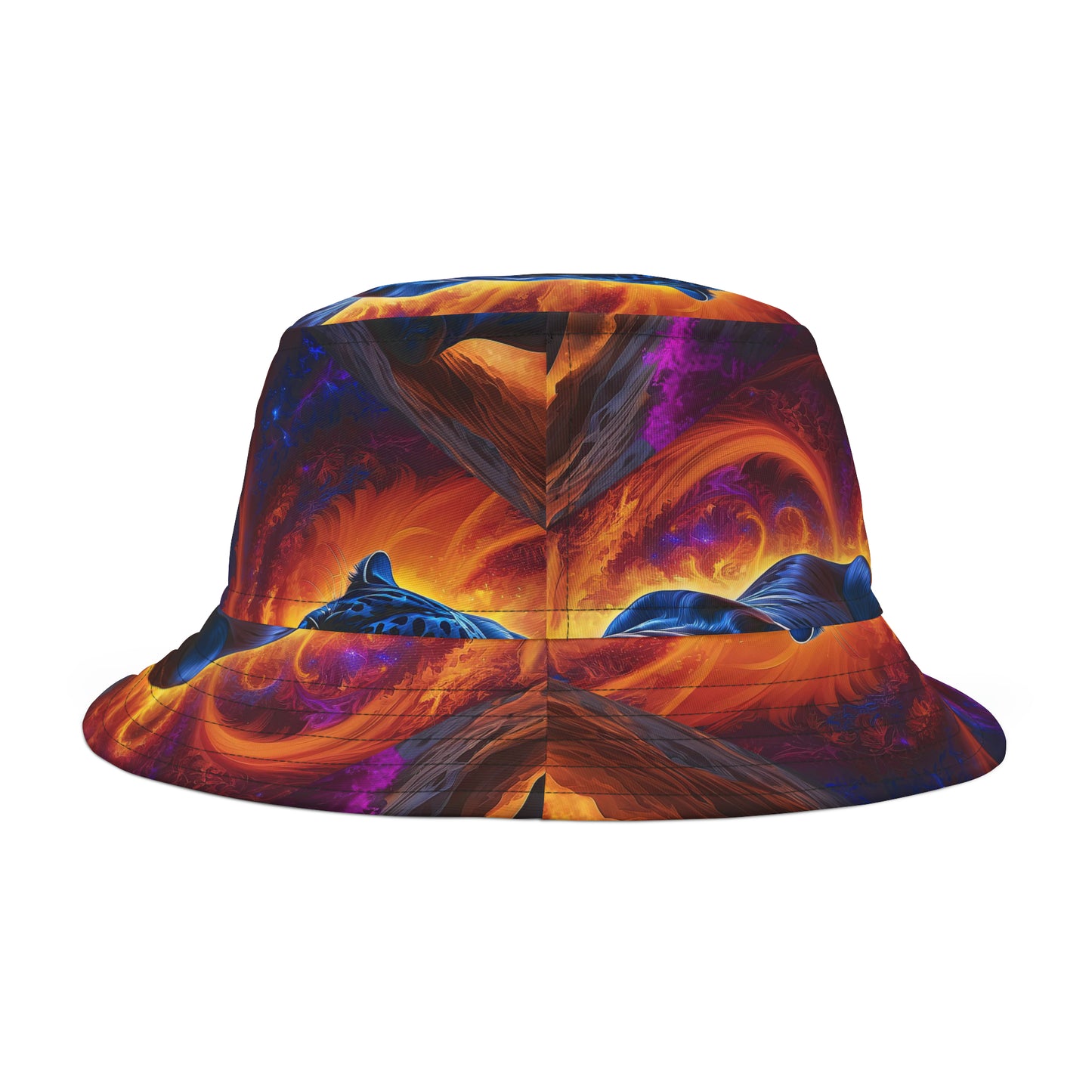 Wild Mirage: Panther's Palette Bucket Hat (AOP)