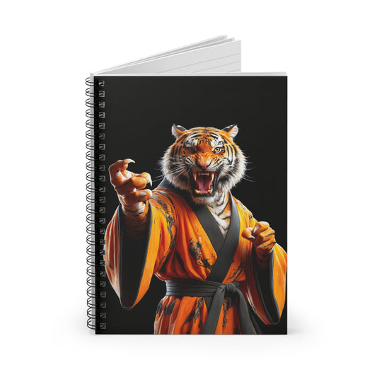 The Majestic Tiger Sensei Spiral Notebook - Ruled Line