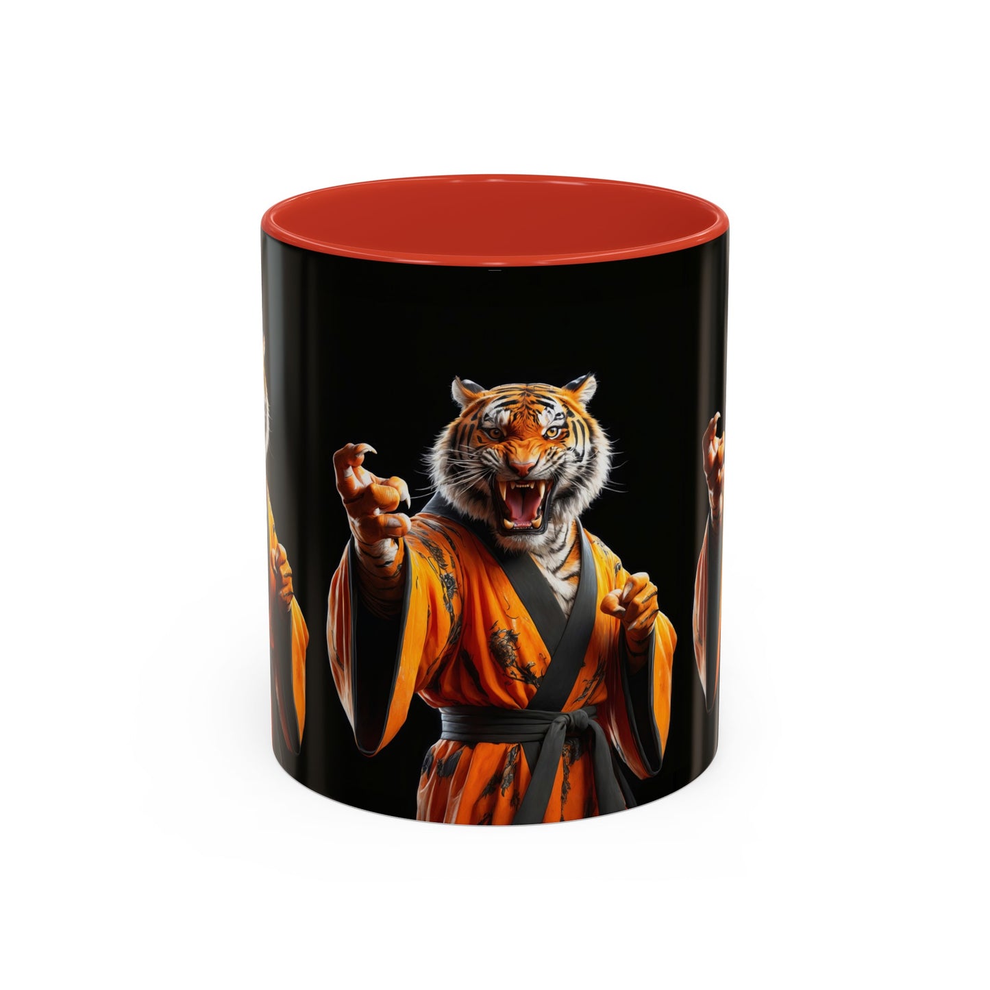 The Tiger Sensei Accent Coffee Mug, 11oz