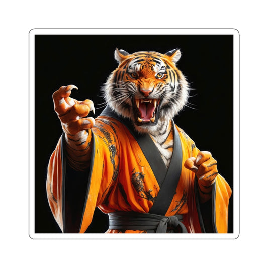 The Tiger Sensei Kiss-Cut Stickers