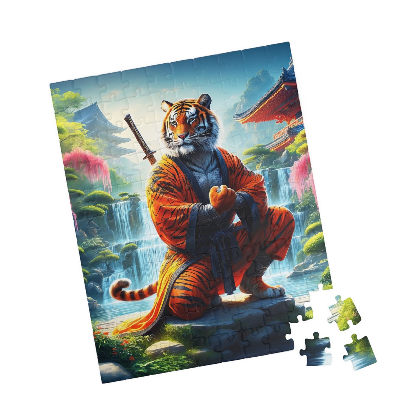 The Tiger Sensei's Realm Puzzle (110, 252, 520, 1014-piece)