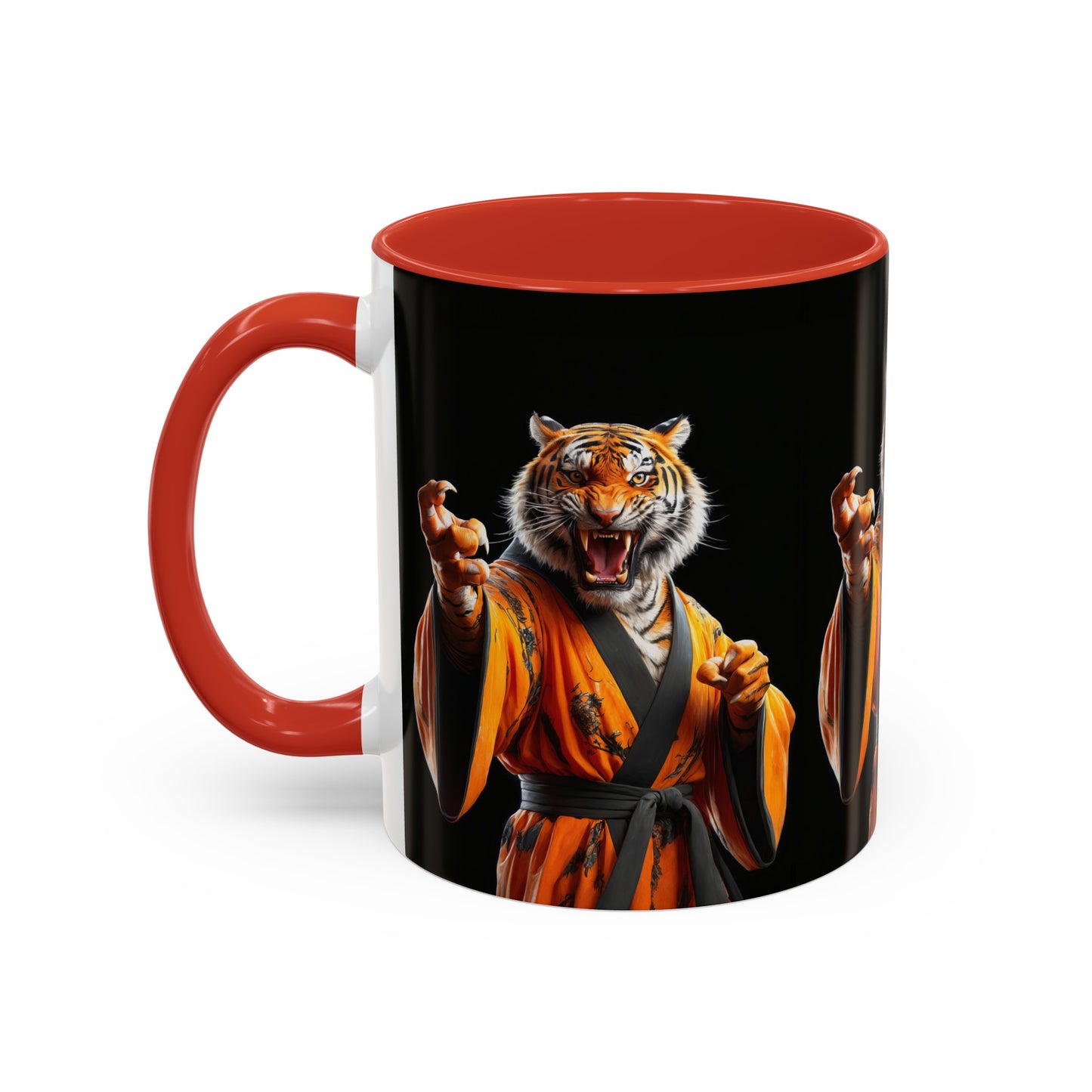 The Tiger Sensei Accent Coffee Mug, 11oz