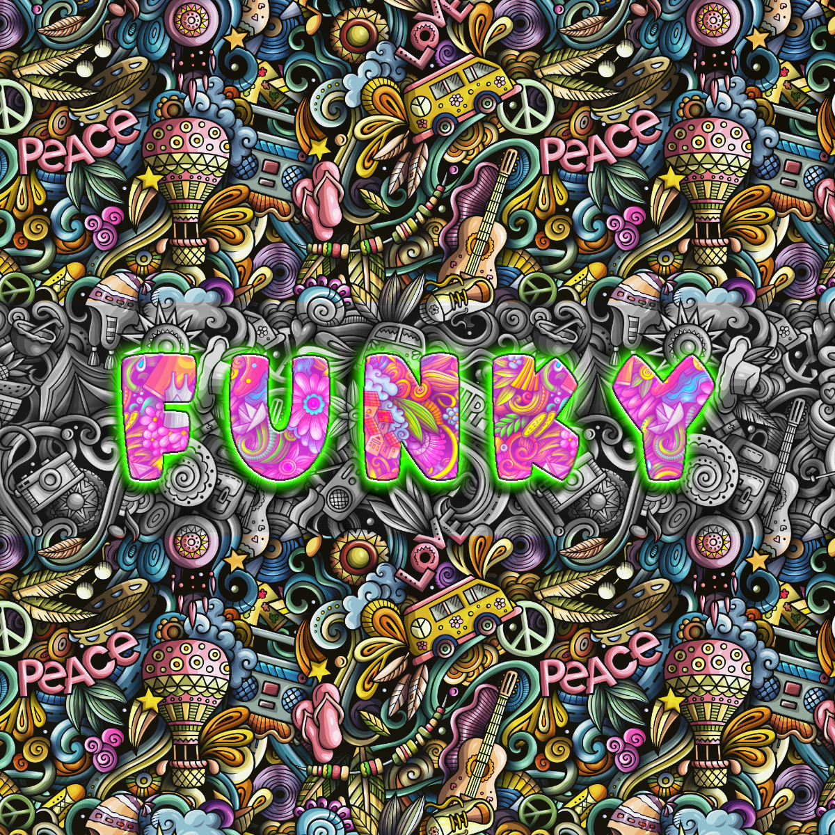 Custom Funky Pattern Merch