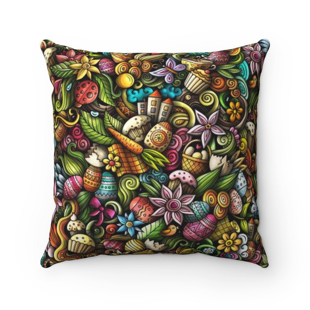 Easter Holiday Funk Pillow