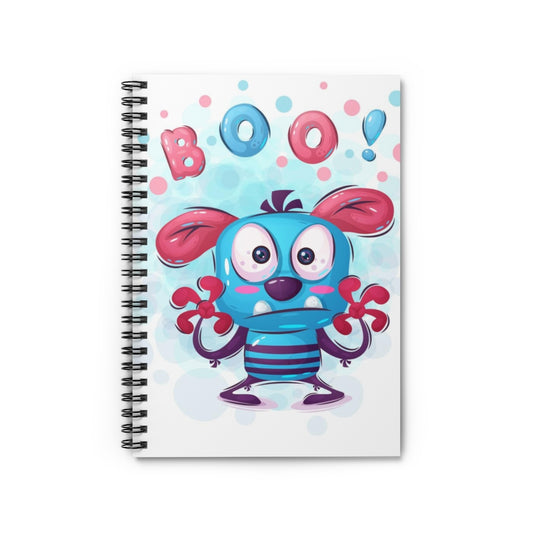 Boo! Spiral Notebook