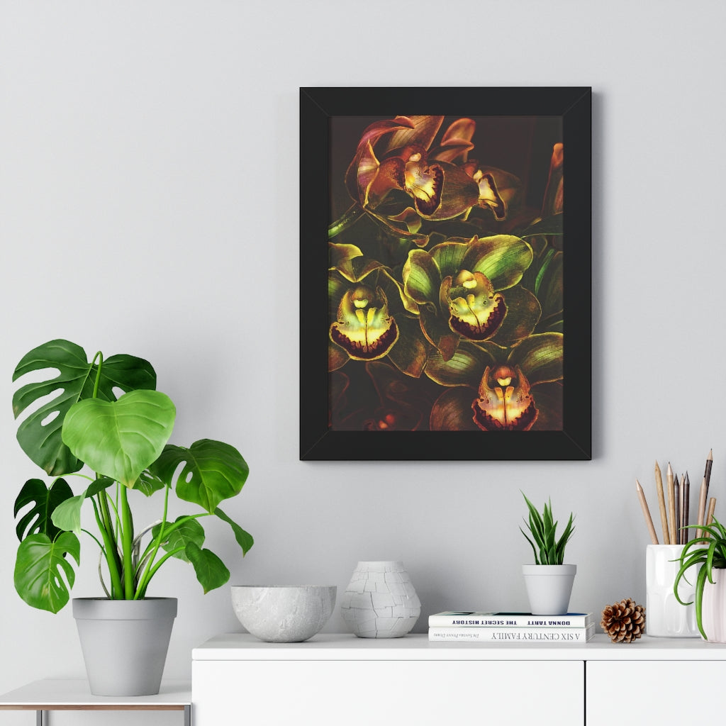 Orchid Hype Framed Poster