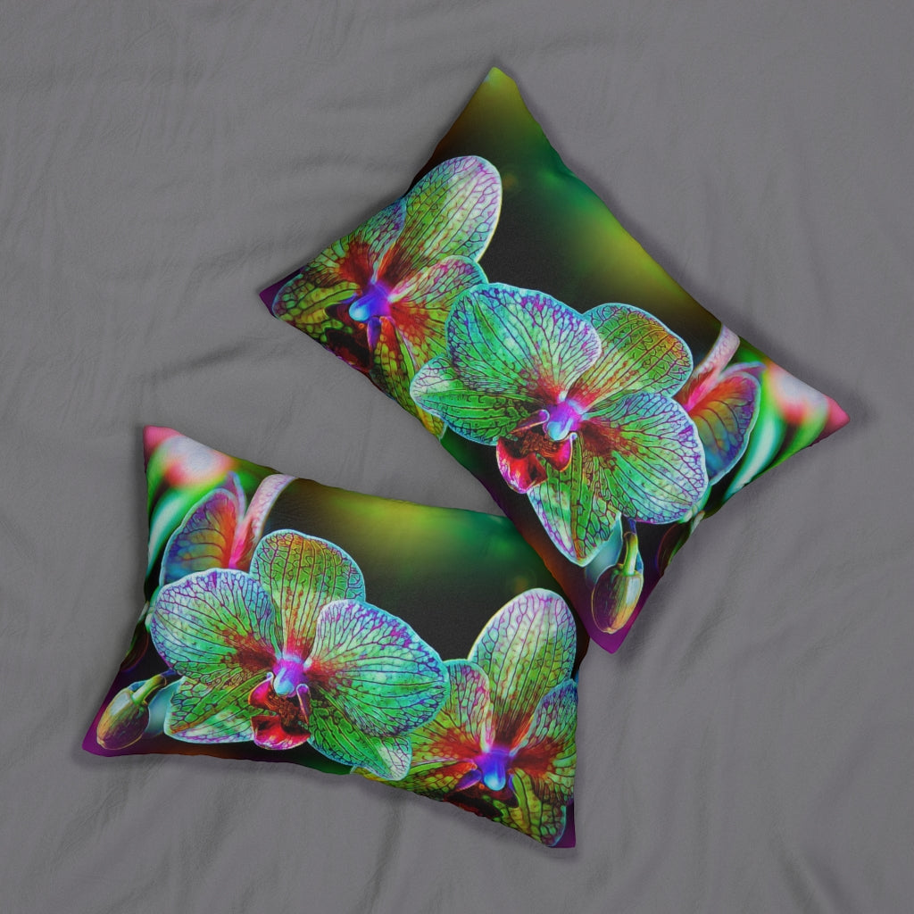 Alien Orchids Pillow