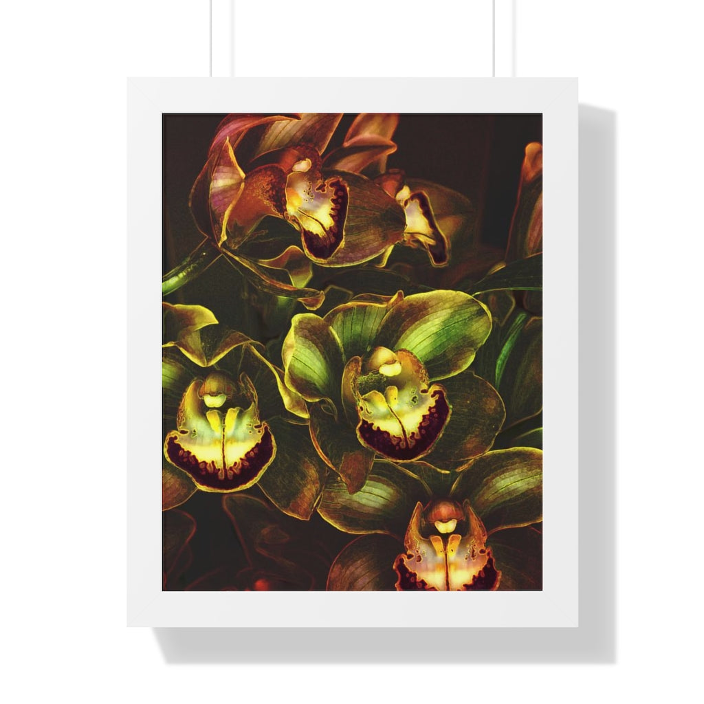 Orchid Hype Framed Poster