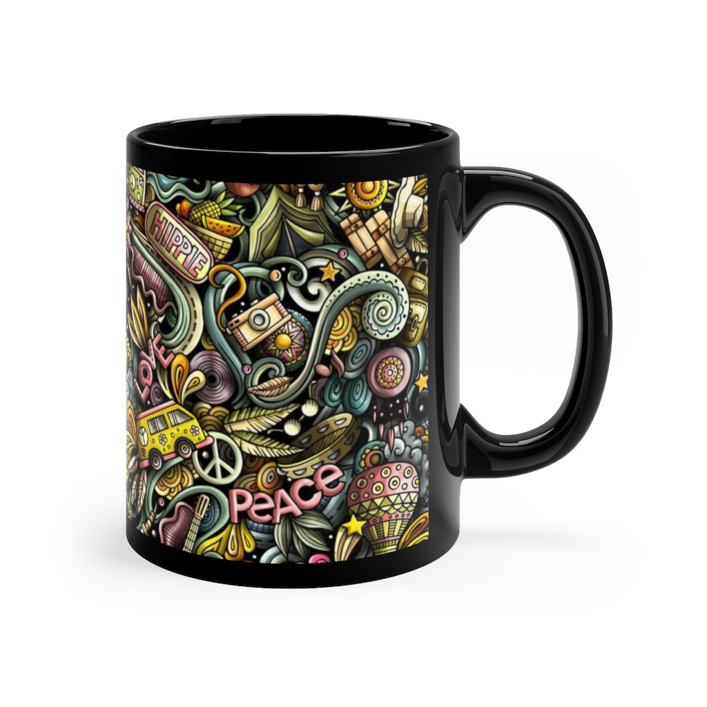 Hippie Funky Coffee Mug