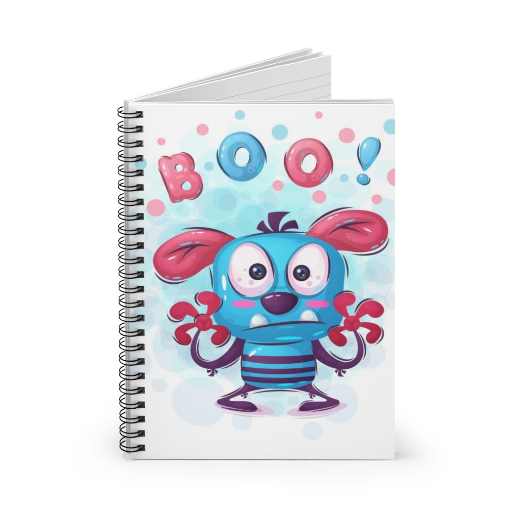 Boo! Spiral Notebook