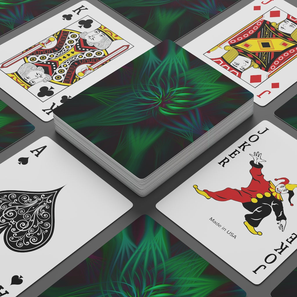 Leafy Dreamin Playing Cards
