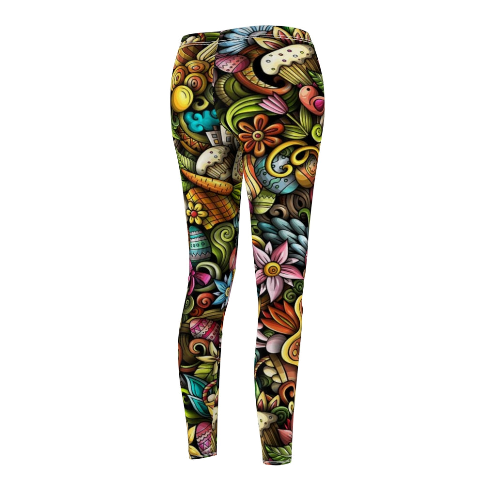 Funky Easter Holiday Casual Leggings