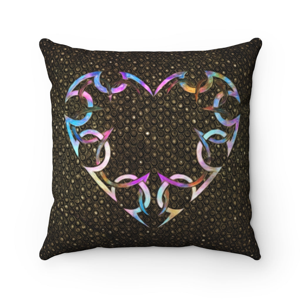 Binding Lines Of The Heart Pillow