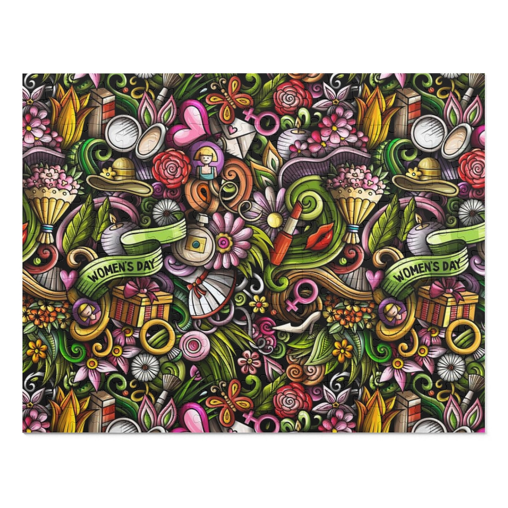 Women's Day Funky Jigsaw Puzzle