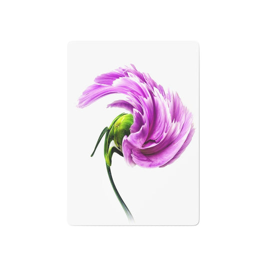 Carnation Curtsy Playing Cards
