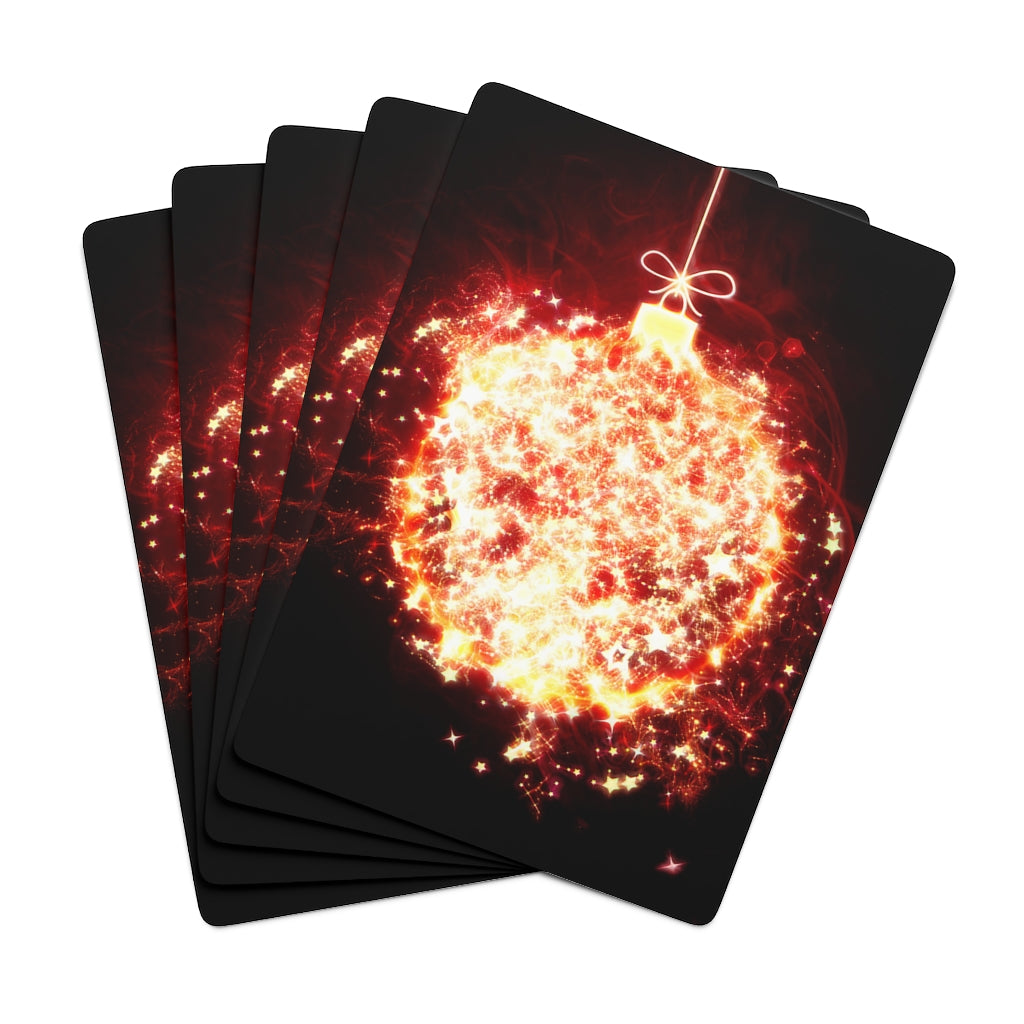 Bursting With Holiday Spirit Playing Cards