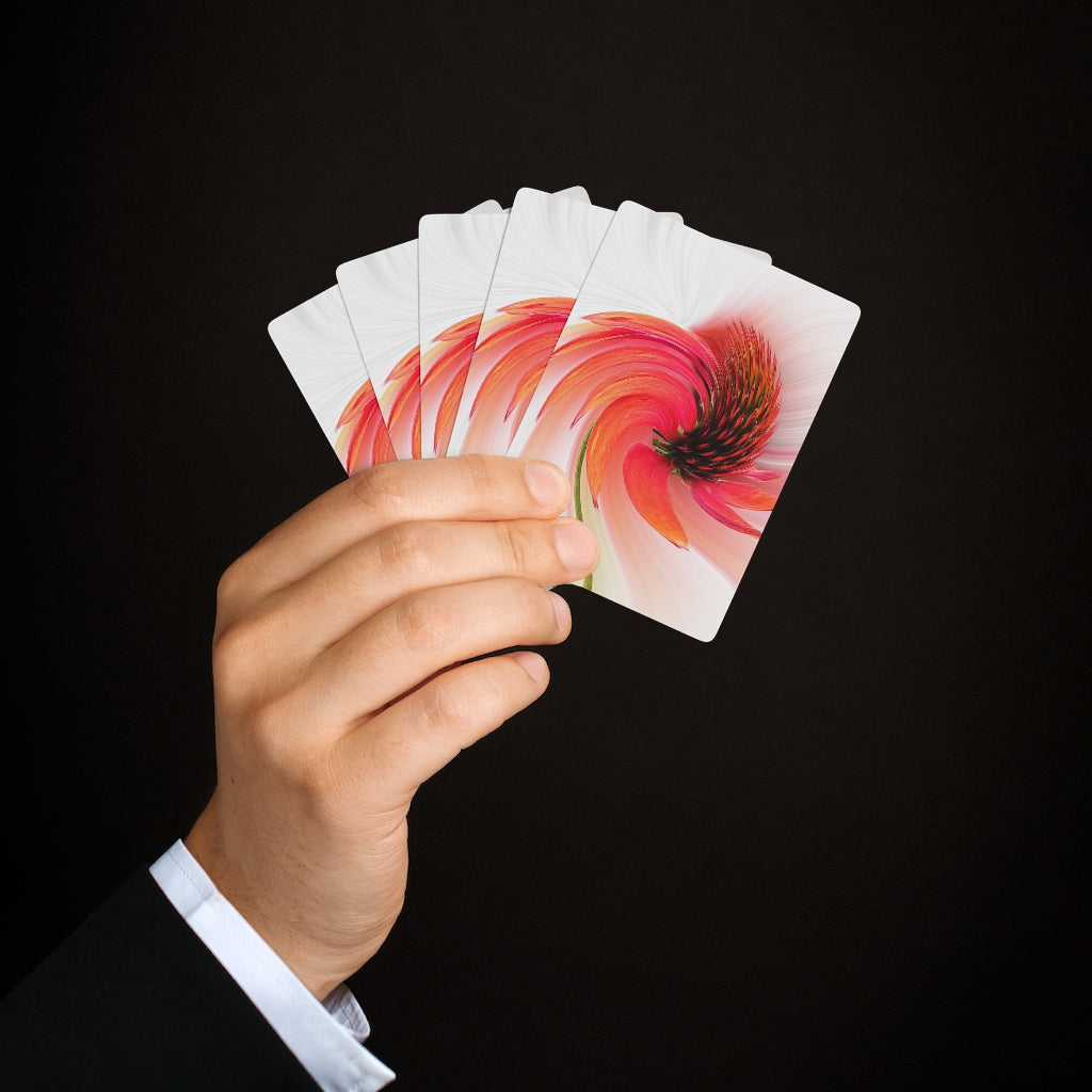 Dance Of The Coneflower Playing Cards