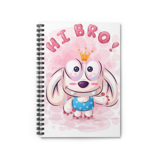 Princess Pup - Hi Bro Notebook