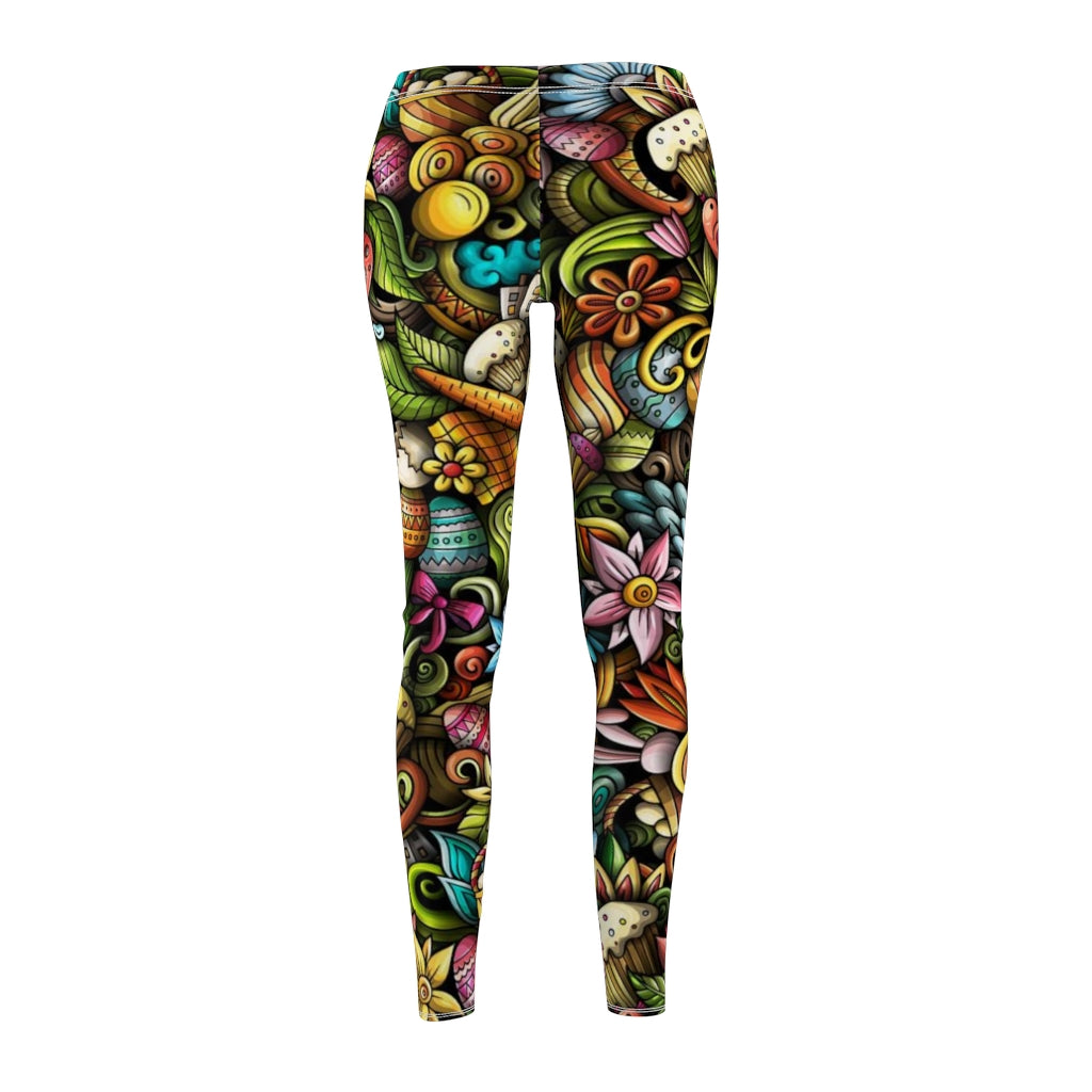 Funky Easter Holiday Casual Leggings