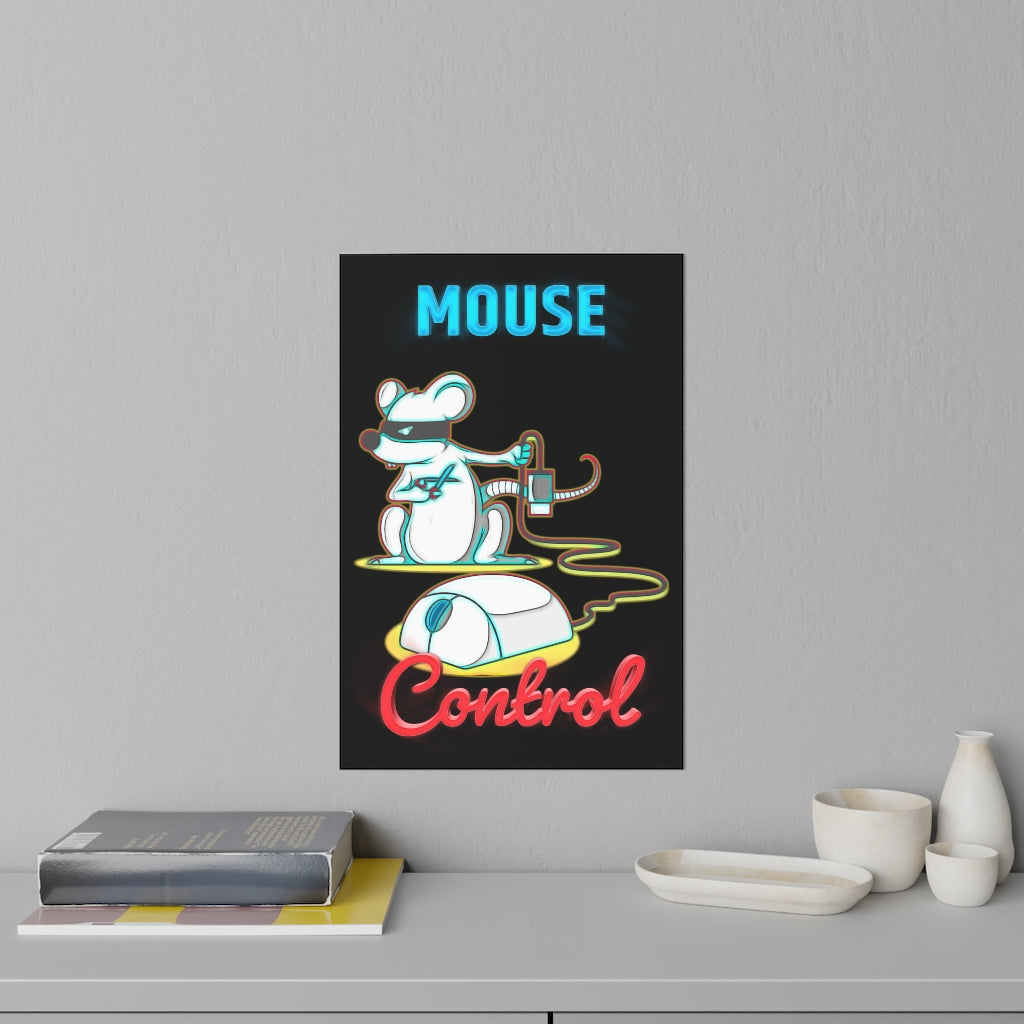 Mouse Control Wall Decal