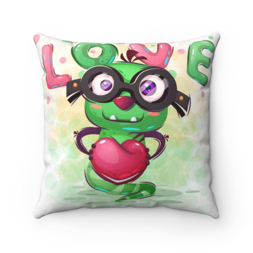 Mr. Slithers Love Bug Pillow