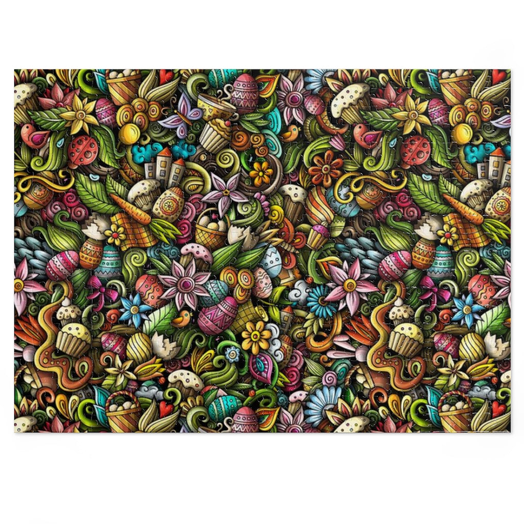 Easter Holiday Funky Jigsaw Puzzle
