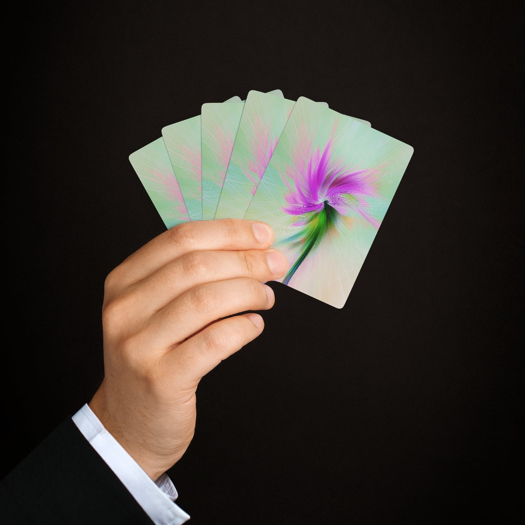 Wandering Wildflower Visions Playing Cards